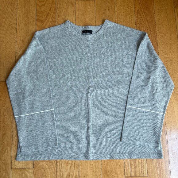 Oak + Fort Crewneck Oversized Sweatshirt M - Picture 1 of 4